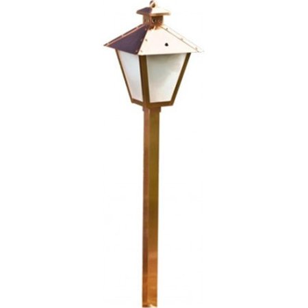 FEELTHEGLOW 12V JC Post Lantern Path Light, 20W - Copper FE2562929